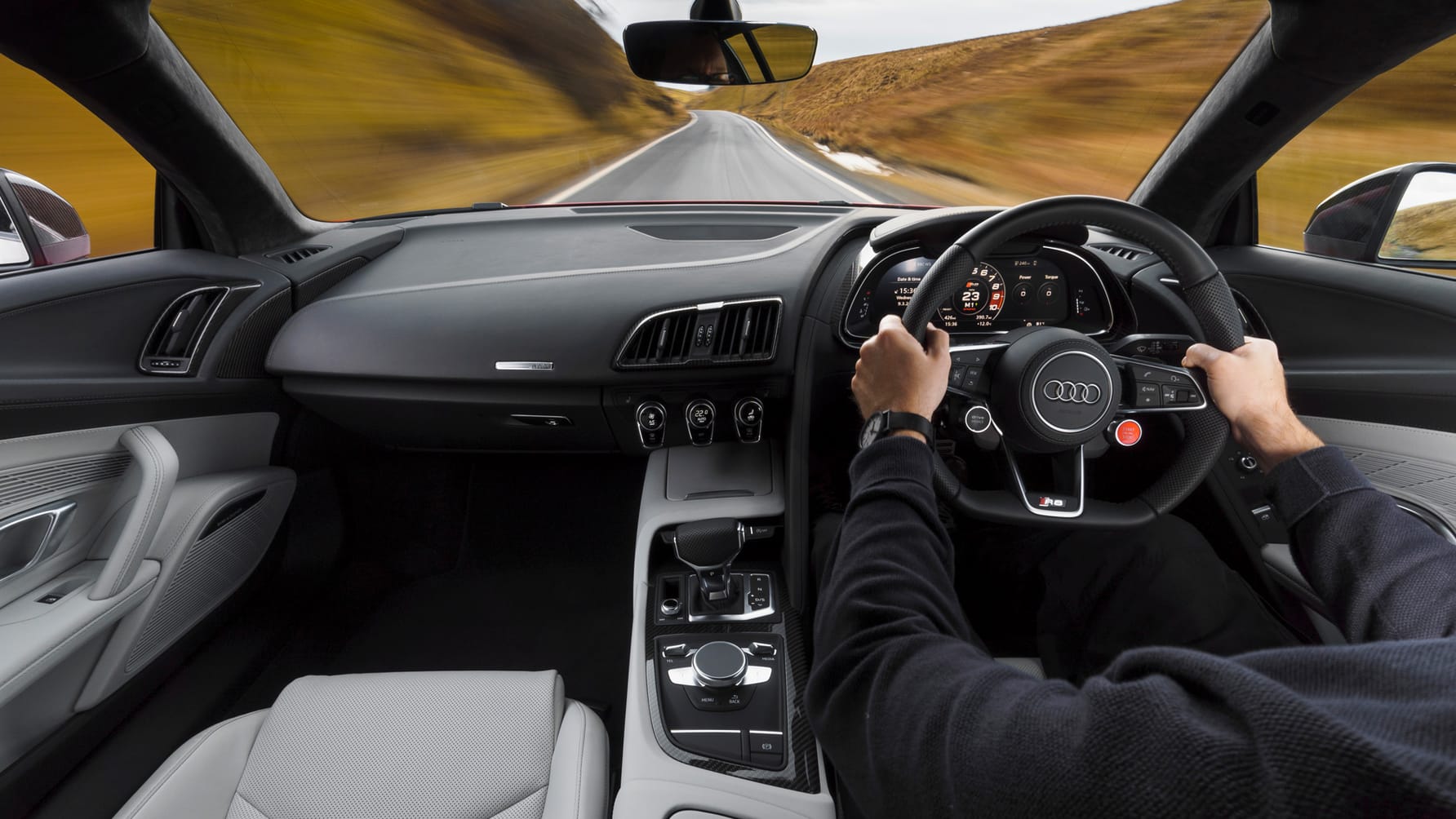 Audi R8 Interior Layout & Technology Top Gear