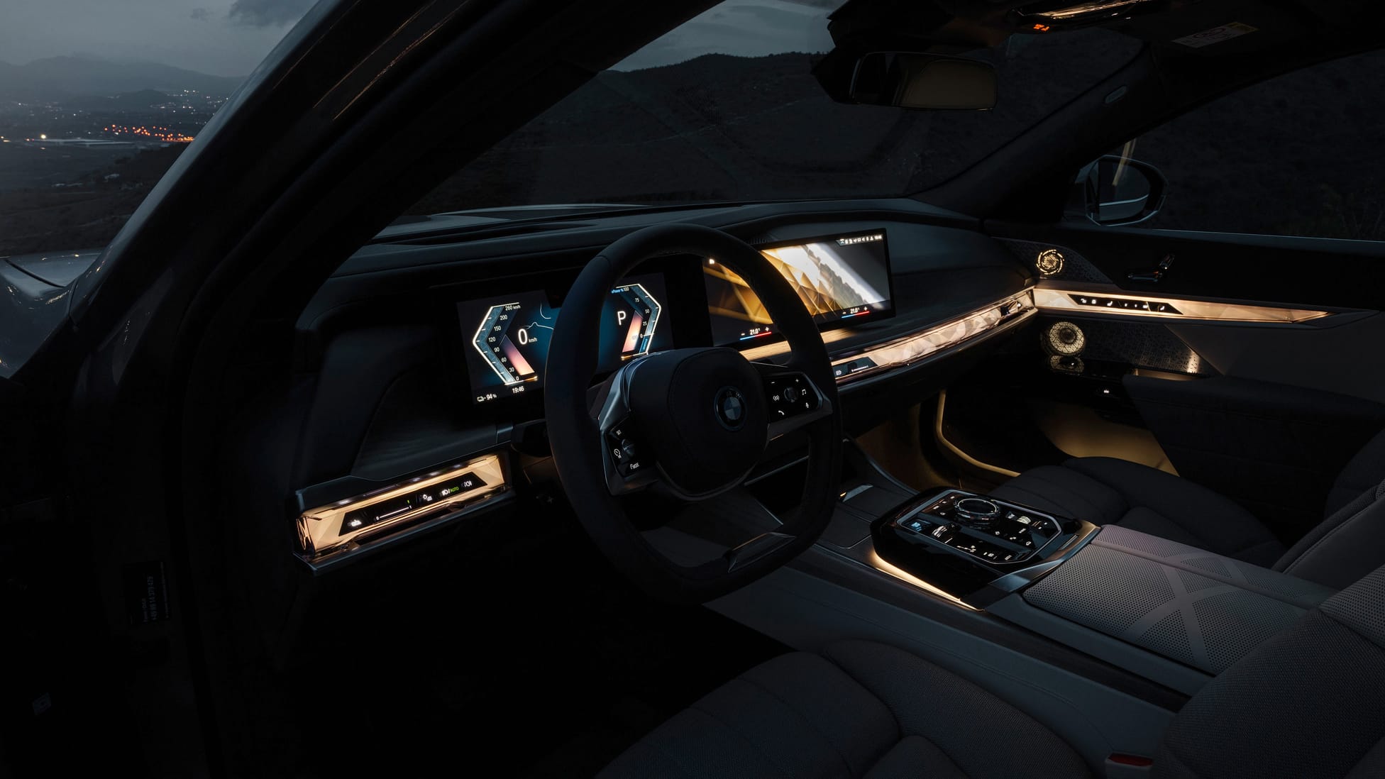 The new madlooking BMW i7 limo has a folding cinema inside Top Gear