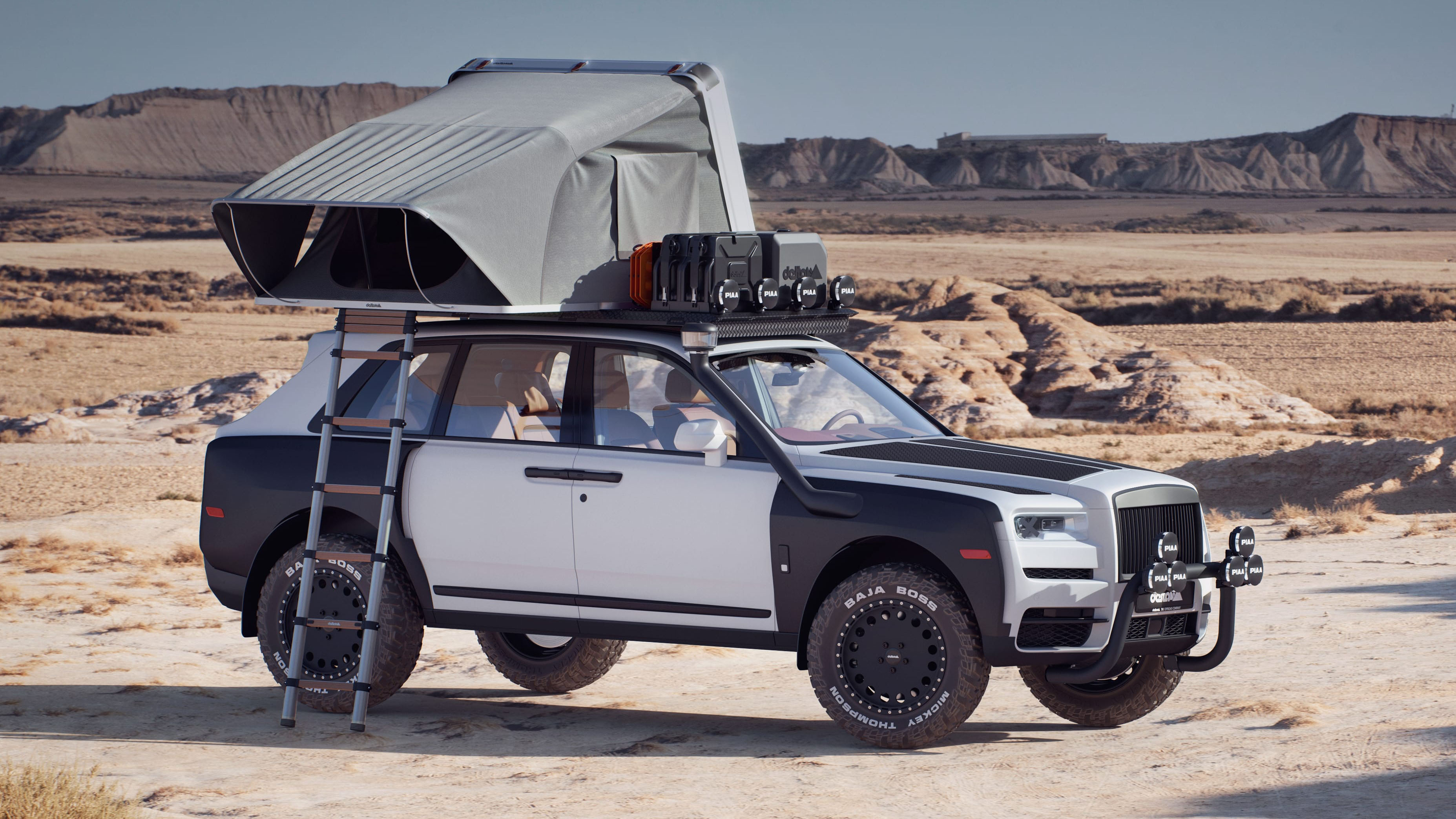 Rolls Royce Cullinan delta4x4 modifications