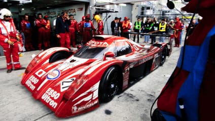 Toyota GT-One fuel tank