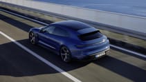 Porsche Taycan Turbo S Cross Turismo rear view
