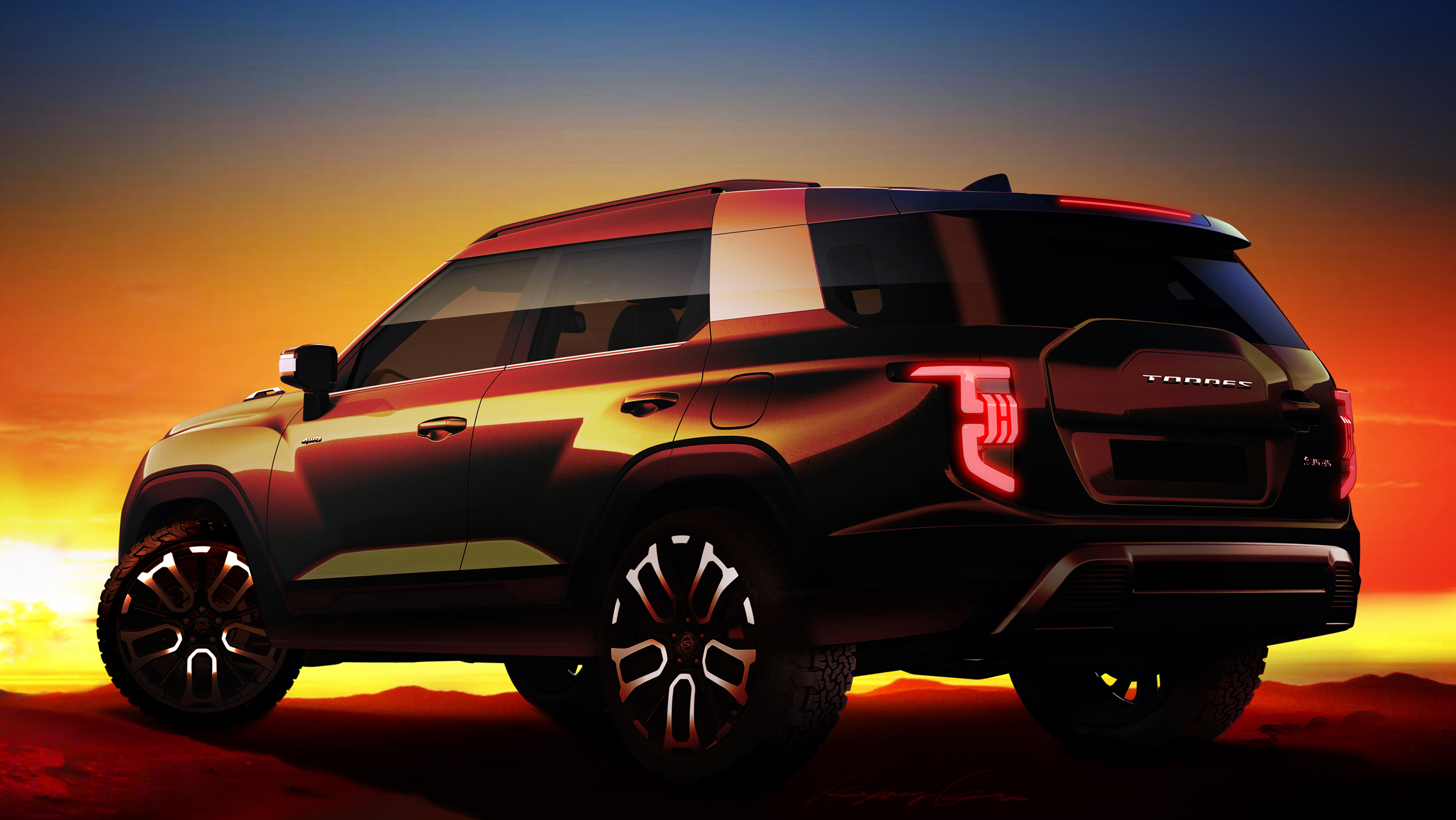 Ssangyong torres обзор