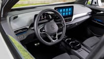 Volkswagen ID.5 interior view steering wheel