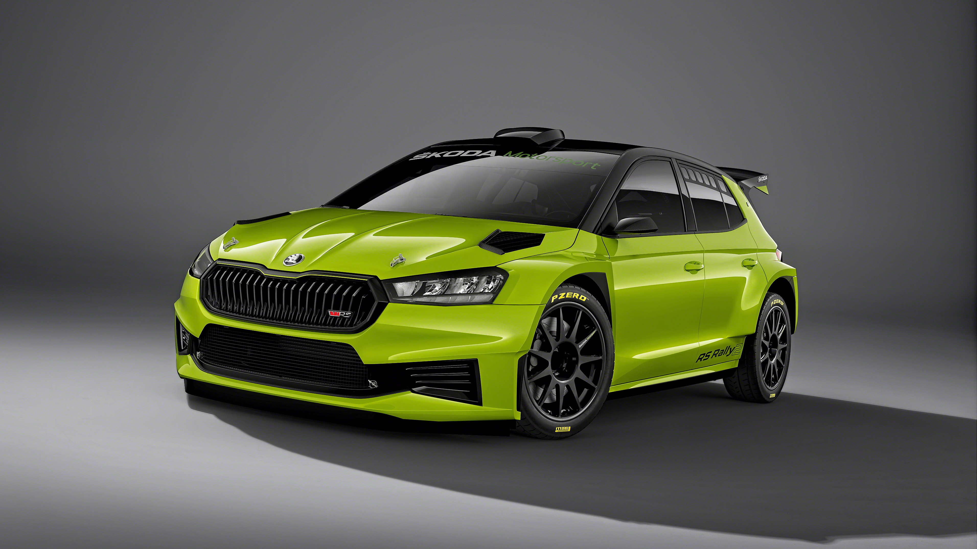 This is the latest rally-spec Skoda Fabia