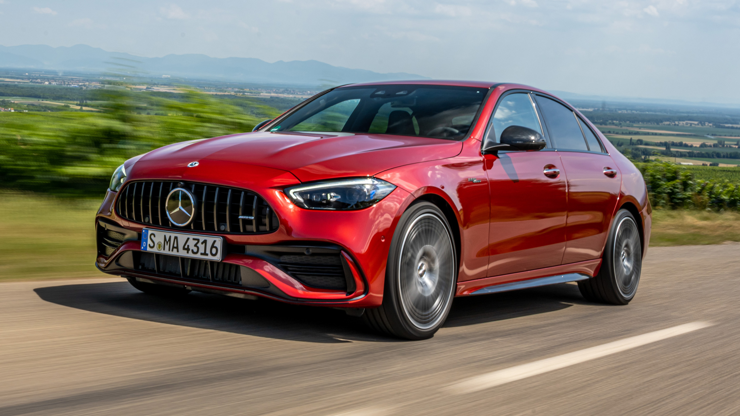 MercedesAMG C43 review a sporty Merc, but not quite a baby AMG