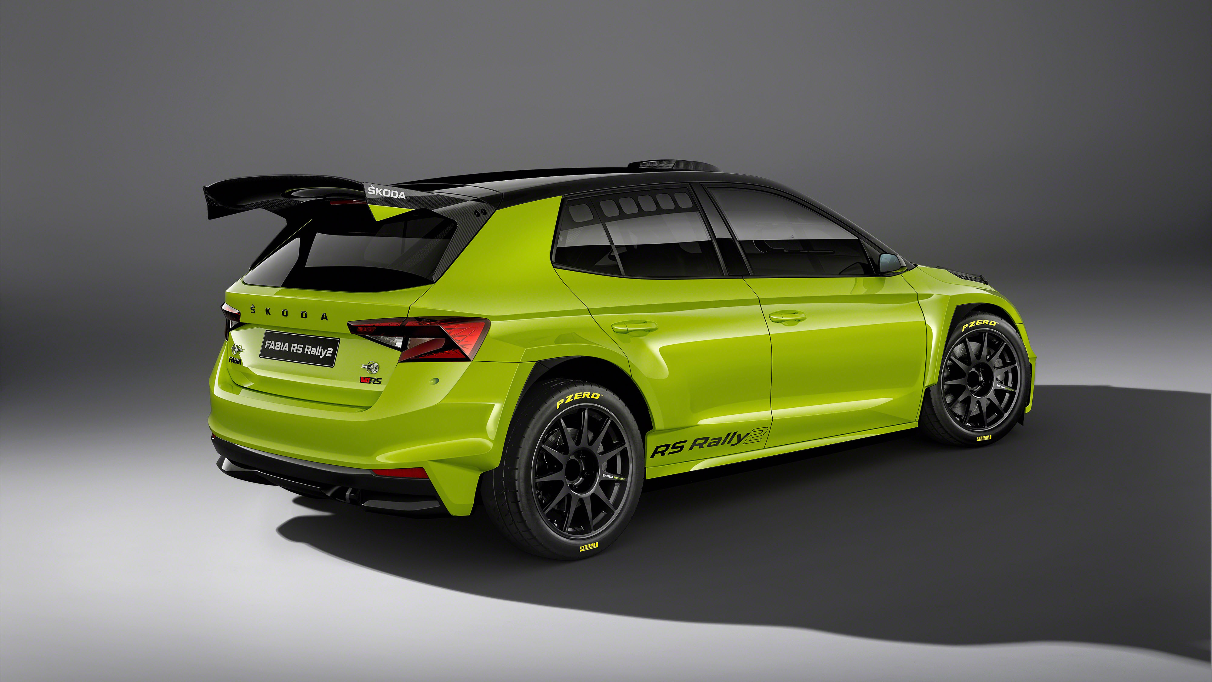 This is the latest rally-spec Skoda Fabia