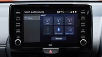 Toyota Yaris touchscreen