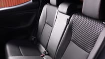 Toyota Yaris back seats