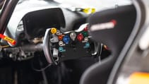 McLaren Artura GT4 steering wheel