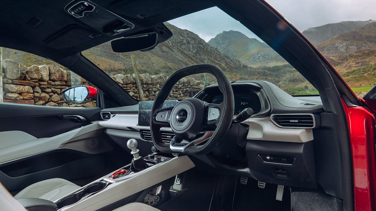 Lotus Emira Interior Layout & Technology Top Gear