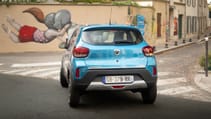 Dacia Spring dynamic rear view