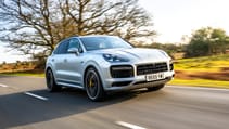 Porsche Cayenne front three quarters dynamic