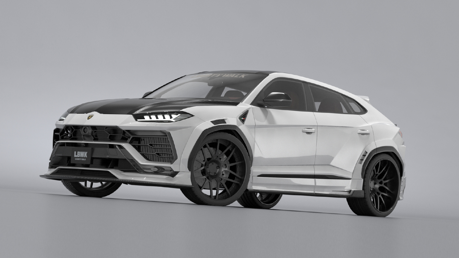 Liberty Walk Lamborghini Urus Top Gear