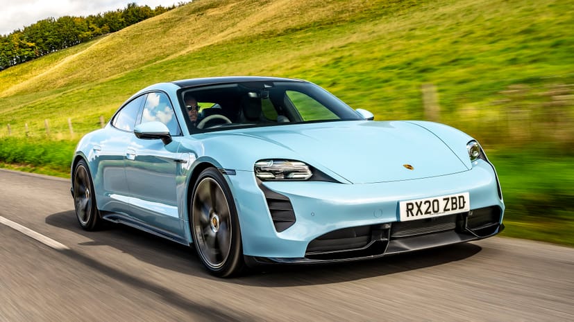 Top 5 Electric Cars 2023 - Porsche Taycan