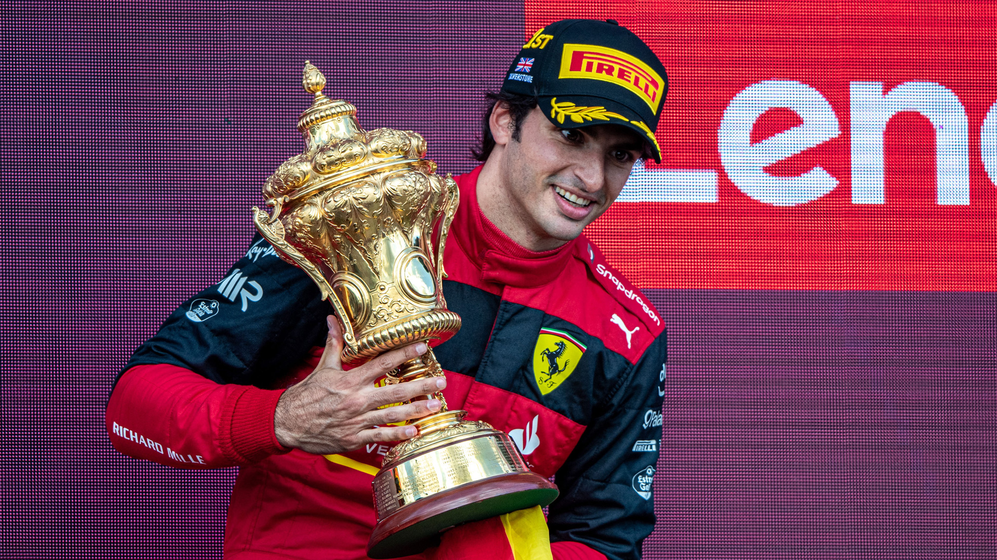 Carlos Sainz, British GP win