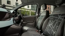 Fiat Panda interior front seats