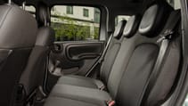 Fiat Panda interior rear seats