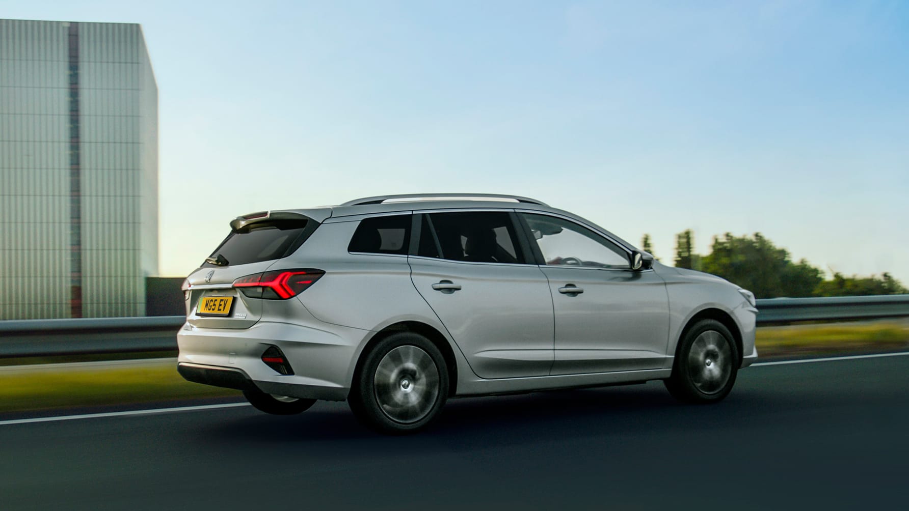 The new MG 5 EV estate will start from just over £30k | Top Gear