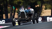 Aston Martin 100th anniversary of first Grand Prix entry return to the 1920s