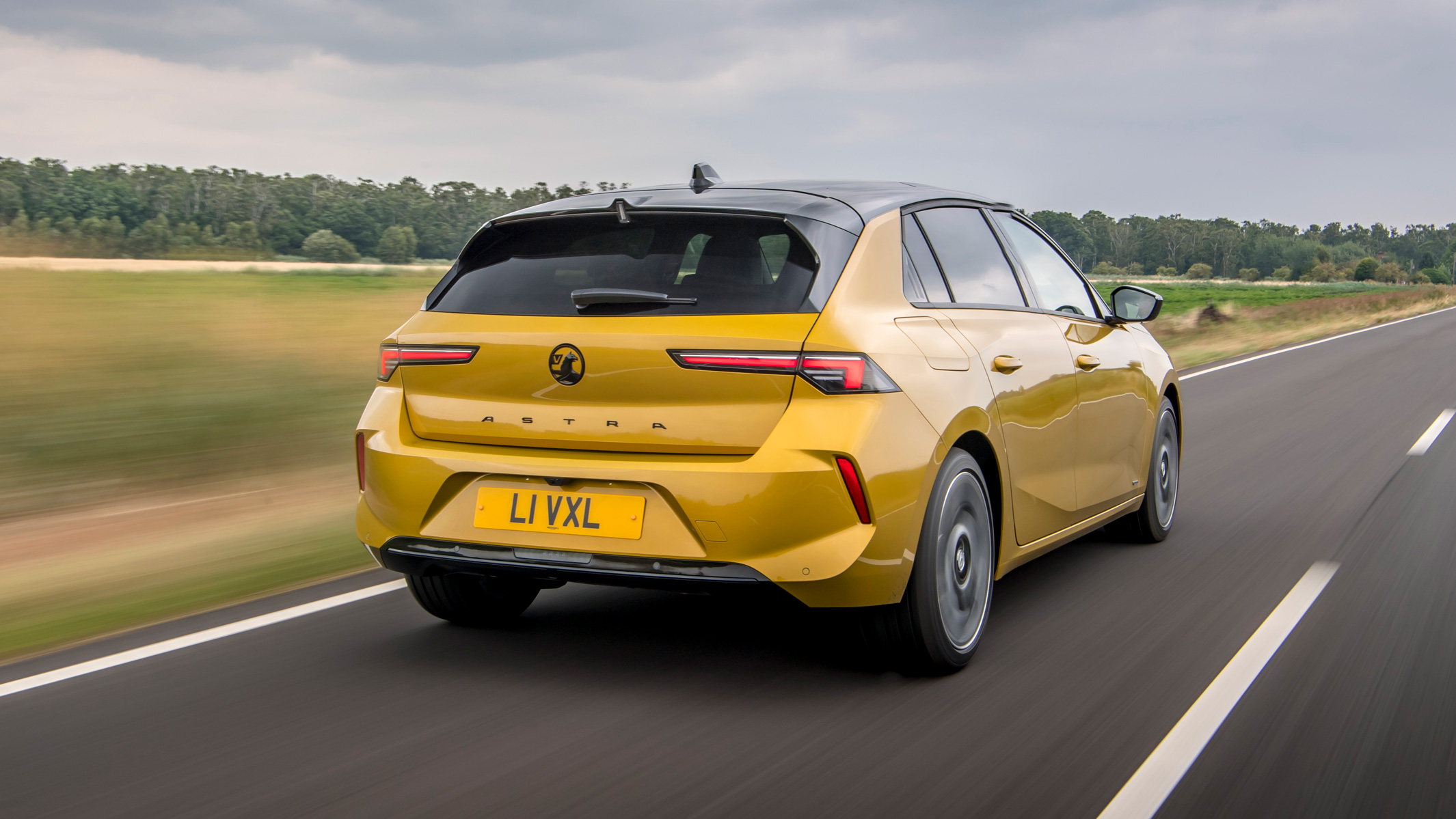 Vauxhall Astra rear