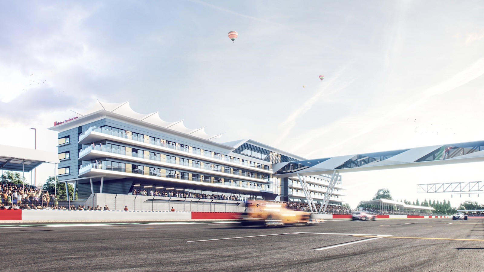 So, who wants to watch the F1 from their own hotel balcony? Top Gear