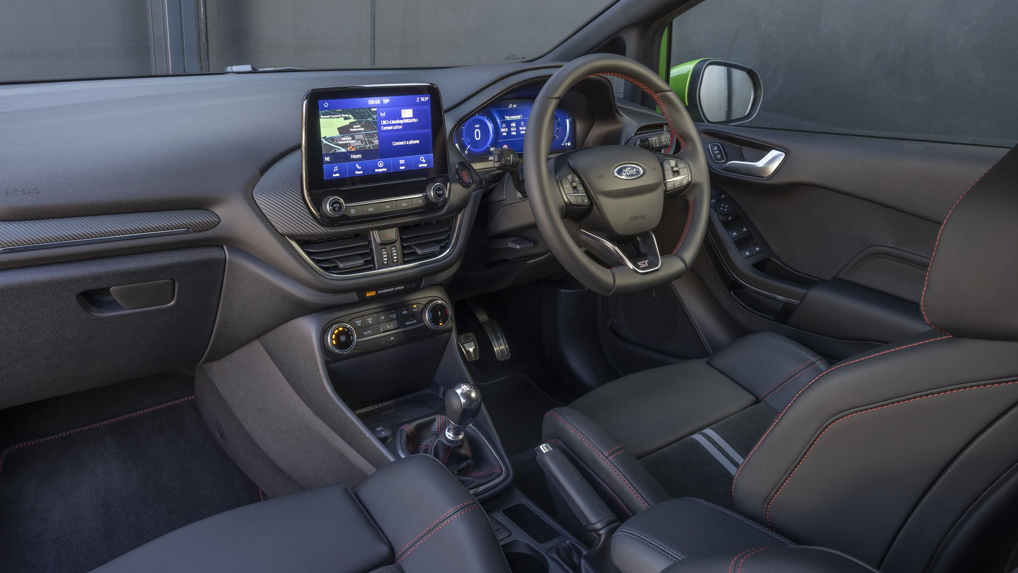 Ford Fiesta ST Interior Layout & Technology Top Gear