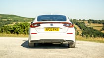 Honda Civic eHev static rear view