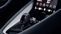 Polestar 2 interior gearshift detail