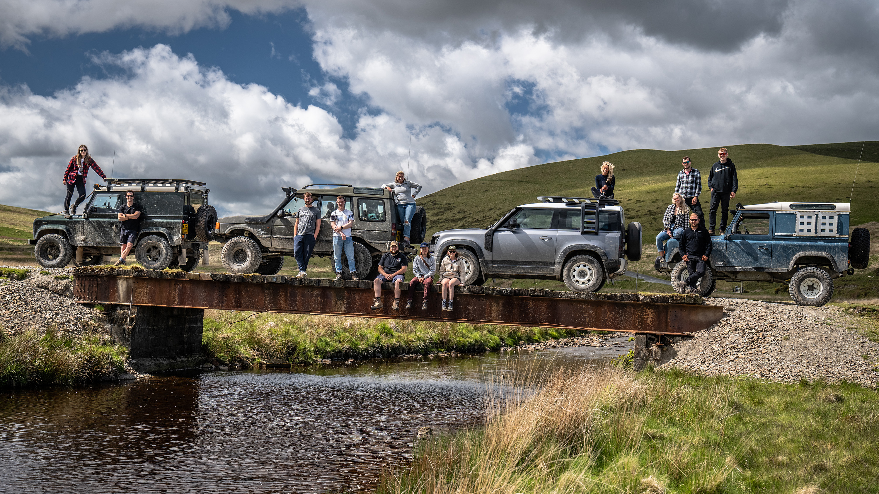 Land Rover Defender Off-Road Wales