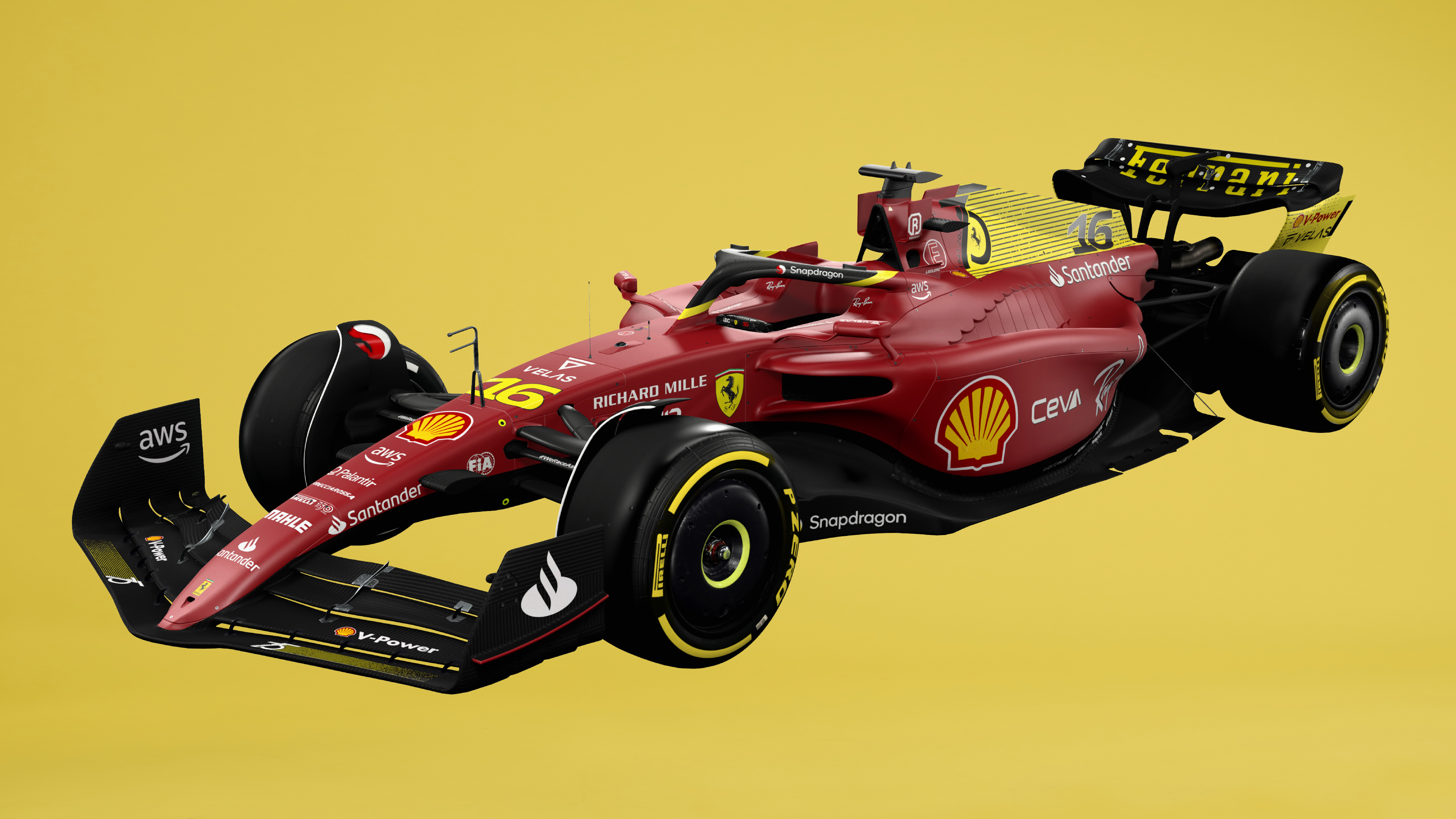 2022 Ferrari F1-75 Formula One race car makes debut