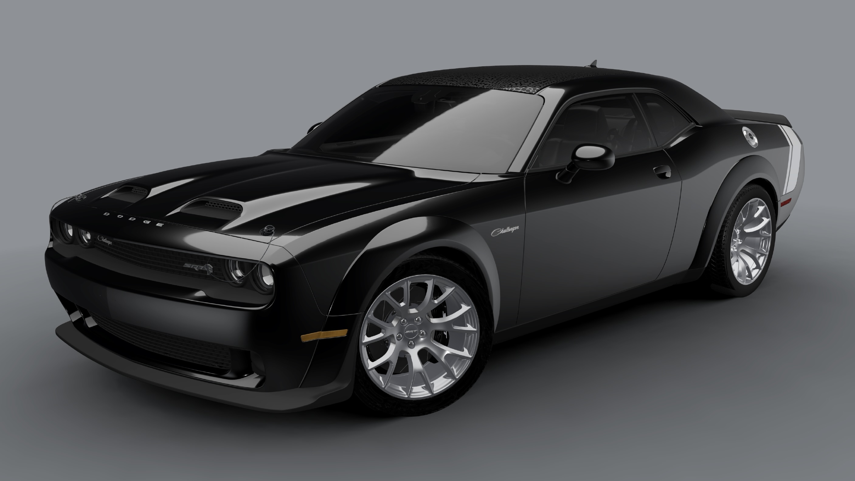 Dodge Challenger Black Ghost