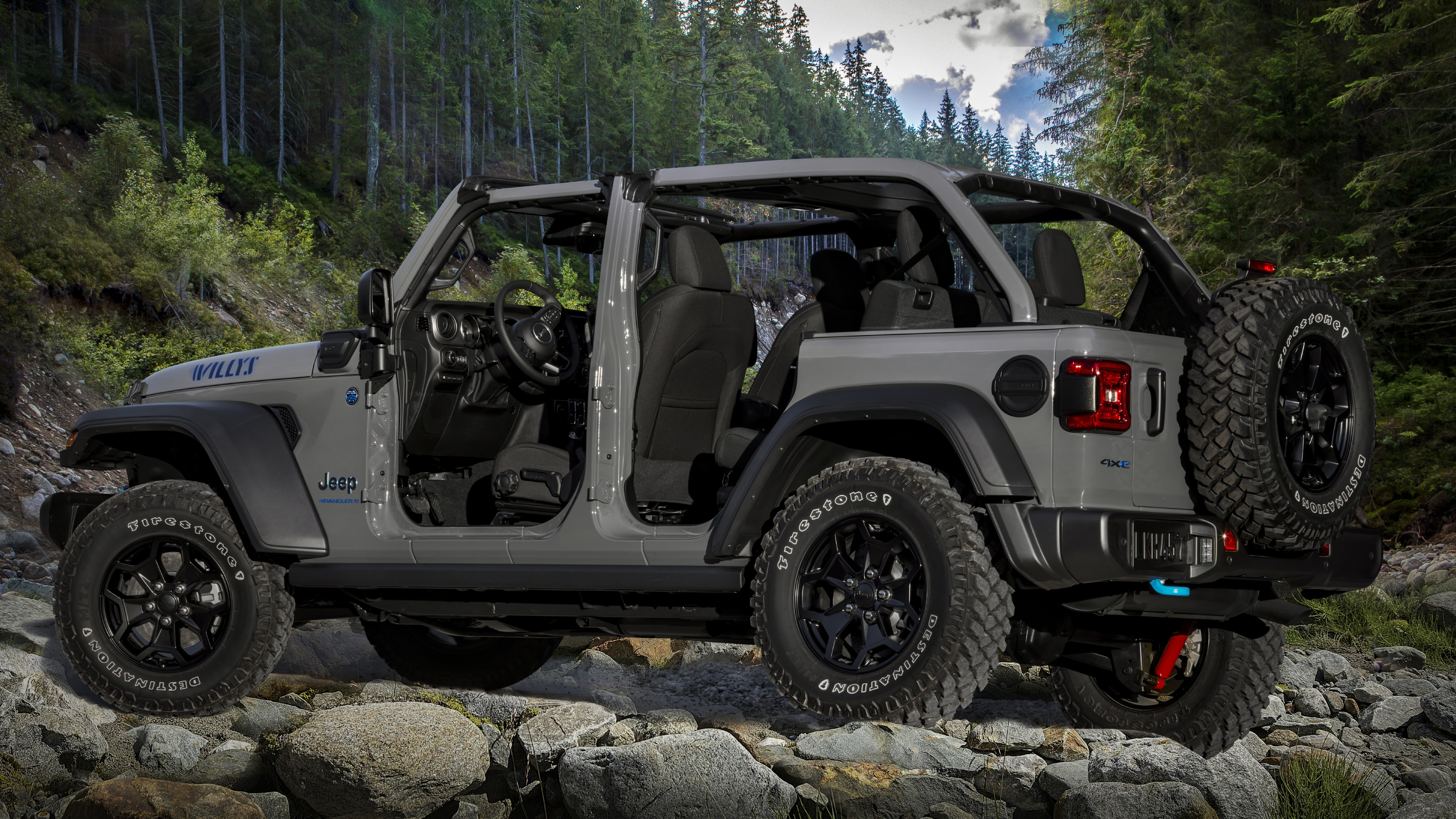 This is the new Jeep Wrangler Willys 4xe