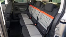 Citroen e-Berlingo interior rear seats