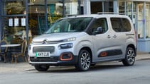 Citroen e-Berlingo static front three quarters
