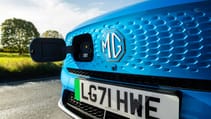 MG ZS EV exterior grille