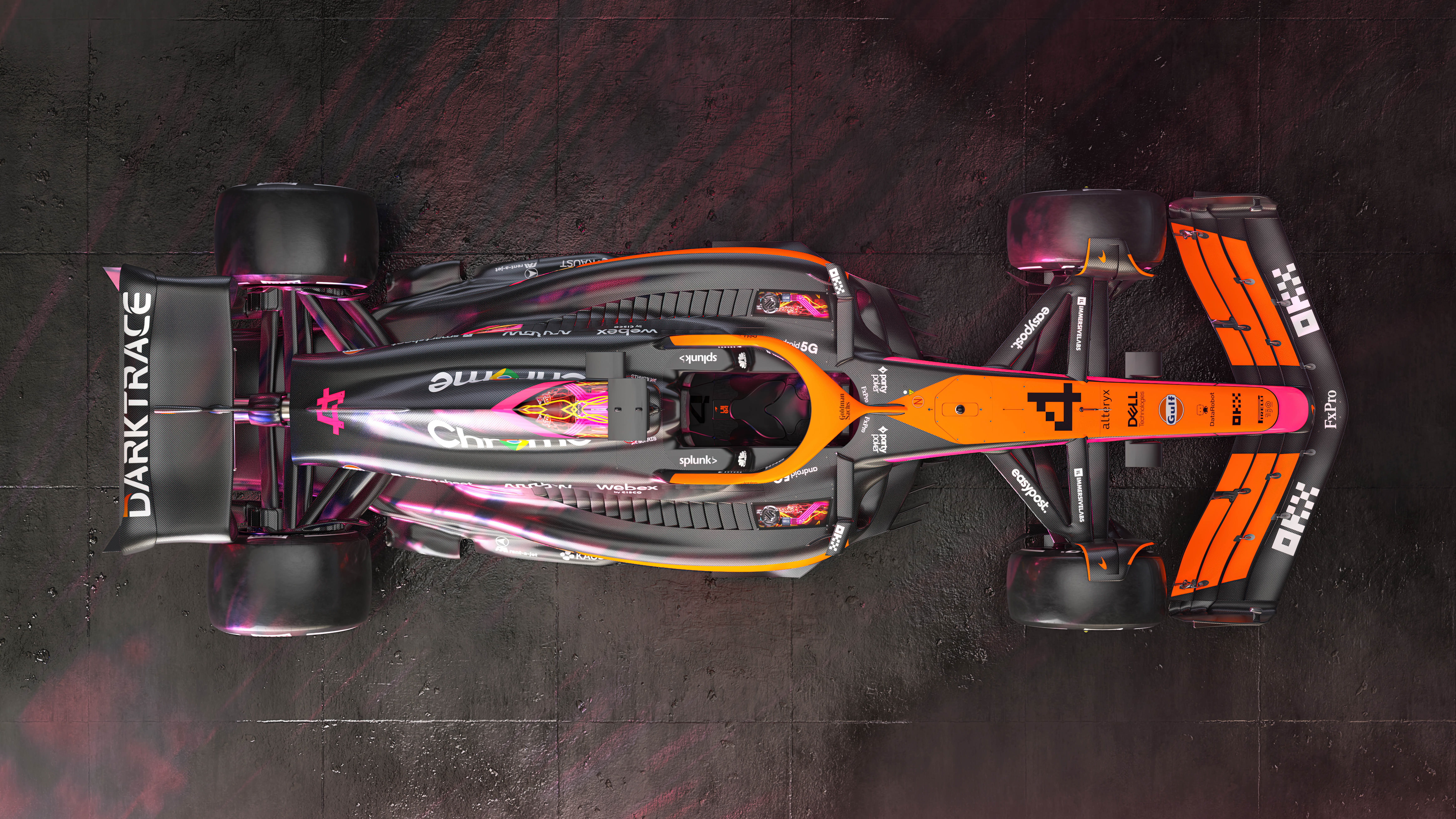 McLaren F1 Future Mode Livery Singapore Japan GP