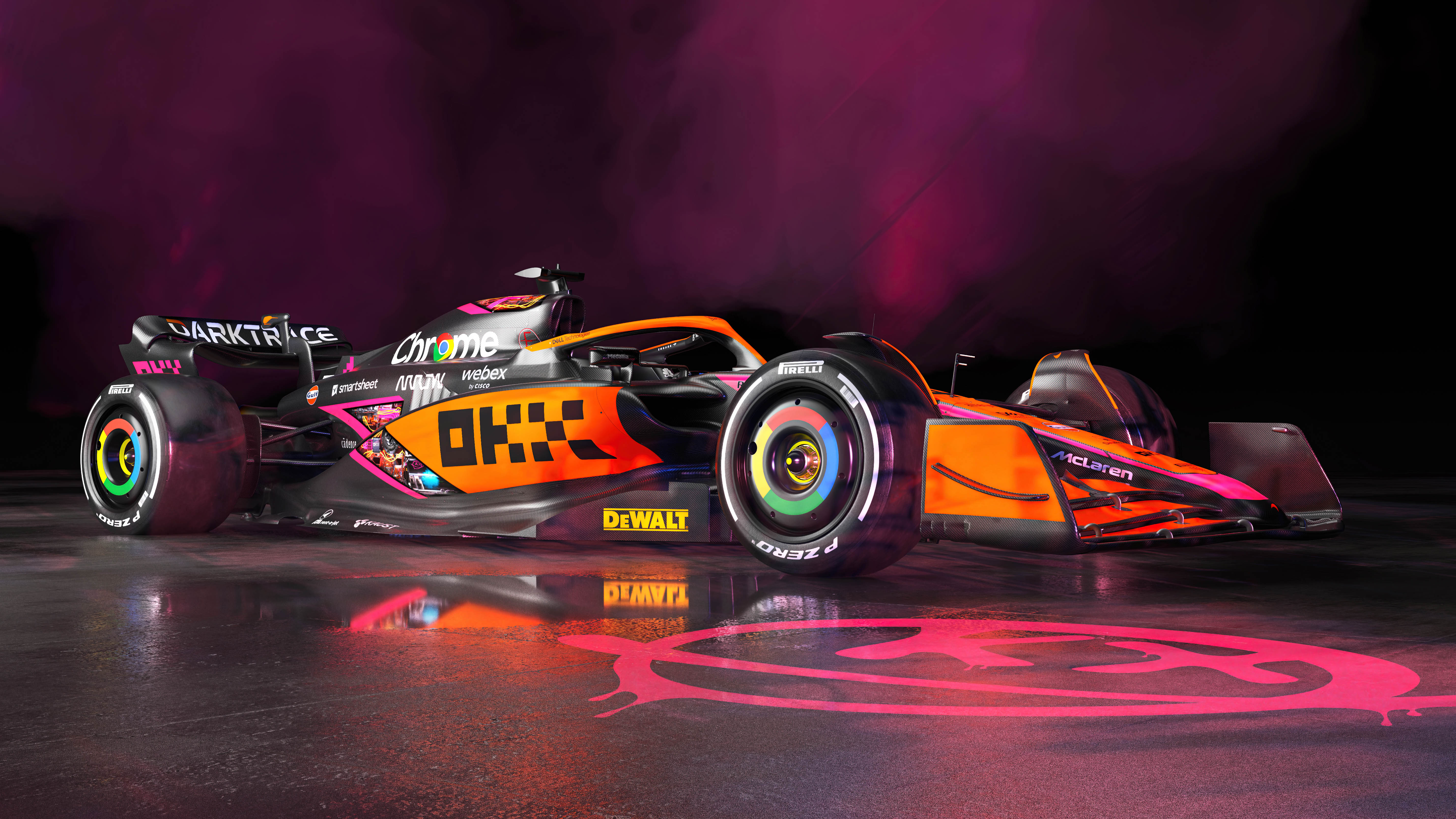 McLaren F1 Future Mode Livery Singapore Japan GP