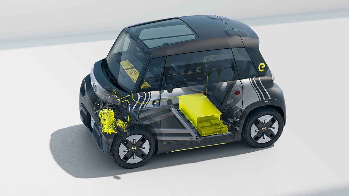 Tiny Citroen Ami electric car to be sold by Opel as the Rocks-e