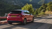 Skoda Fabia Monte Carlo rear three quarters dynamic