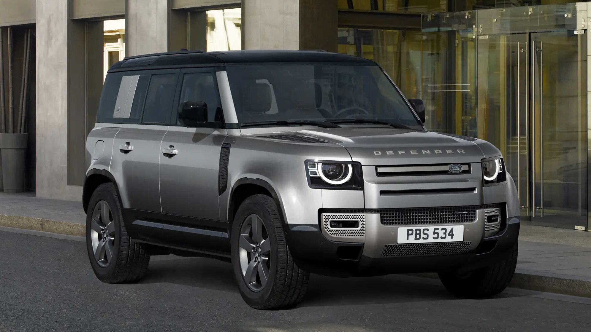 This armoured Land Rover Defender belongs in a Bond film