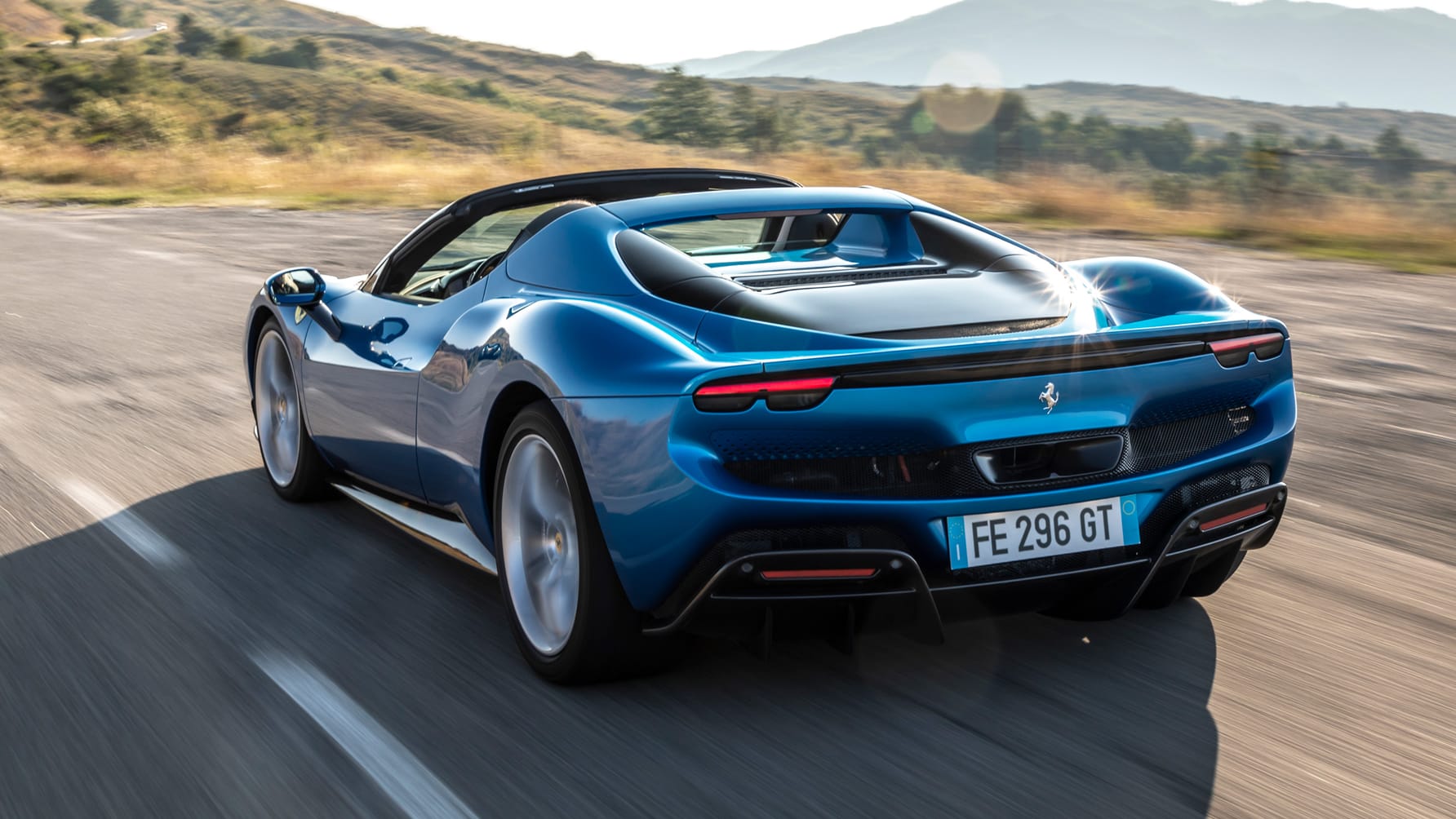 Ferrari 296 GTS review convertible supercar driven Reviews 2025 Top Gear