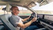 Hyundai Ioniq 6 driving