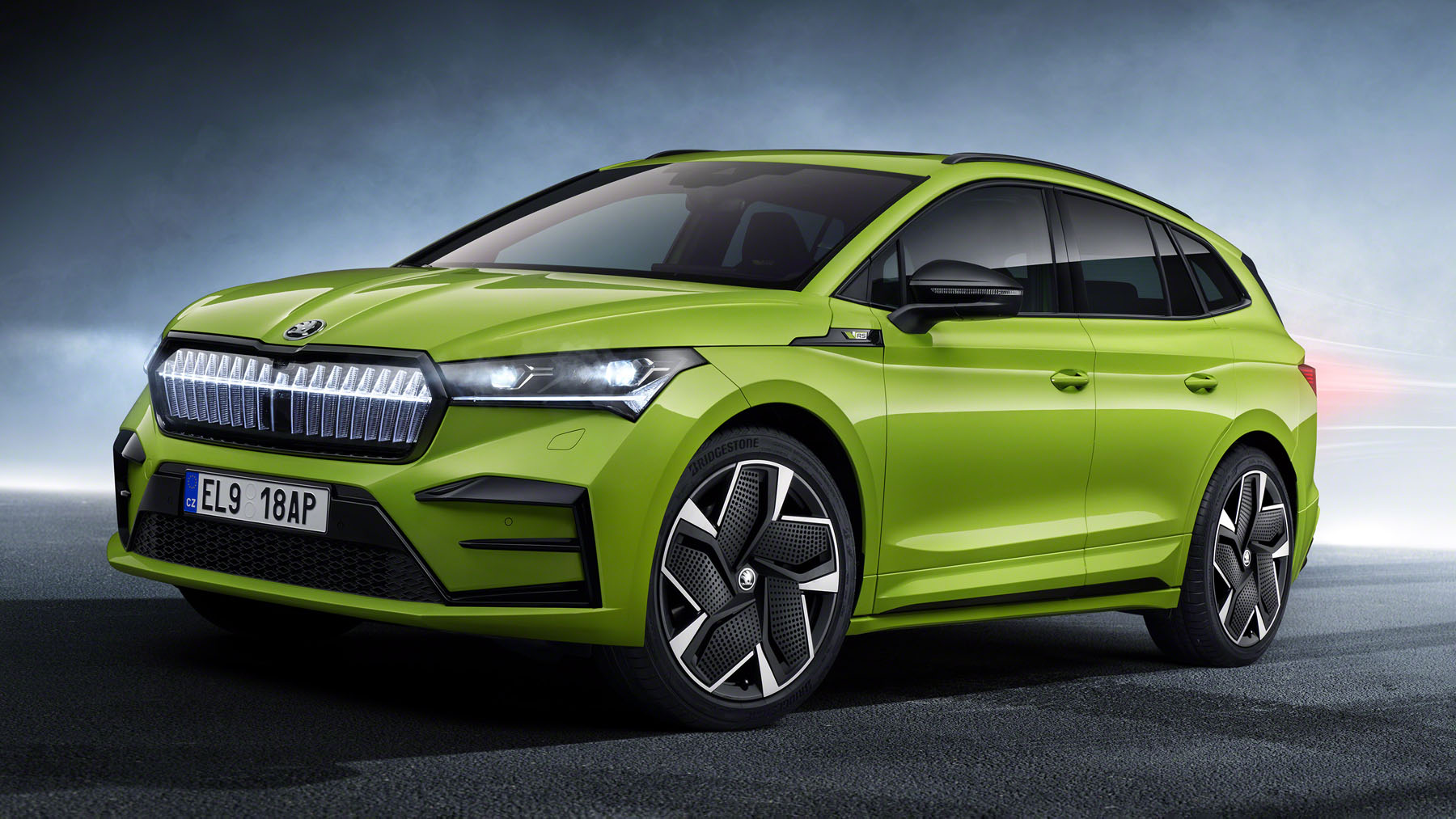 The 295bhp Skoda Enyaq iV vRS not the Coupe is here Top Gear
