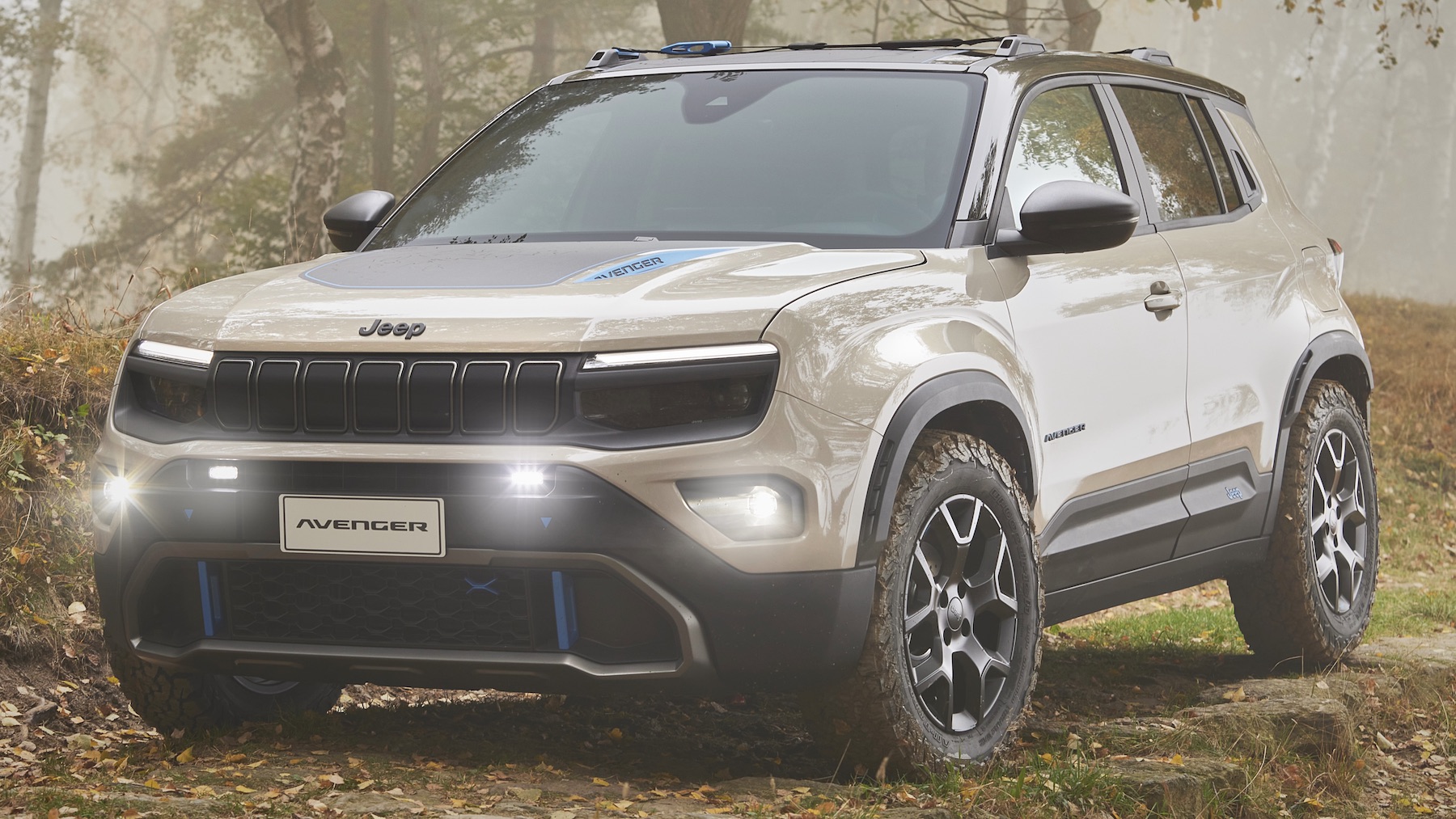 The Jeep Avenger 4x4 concept is a pint-sized EV off-roader