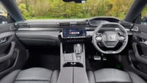 Peugeot 508 saloon interior front seats