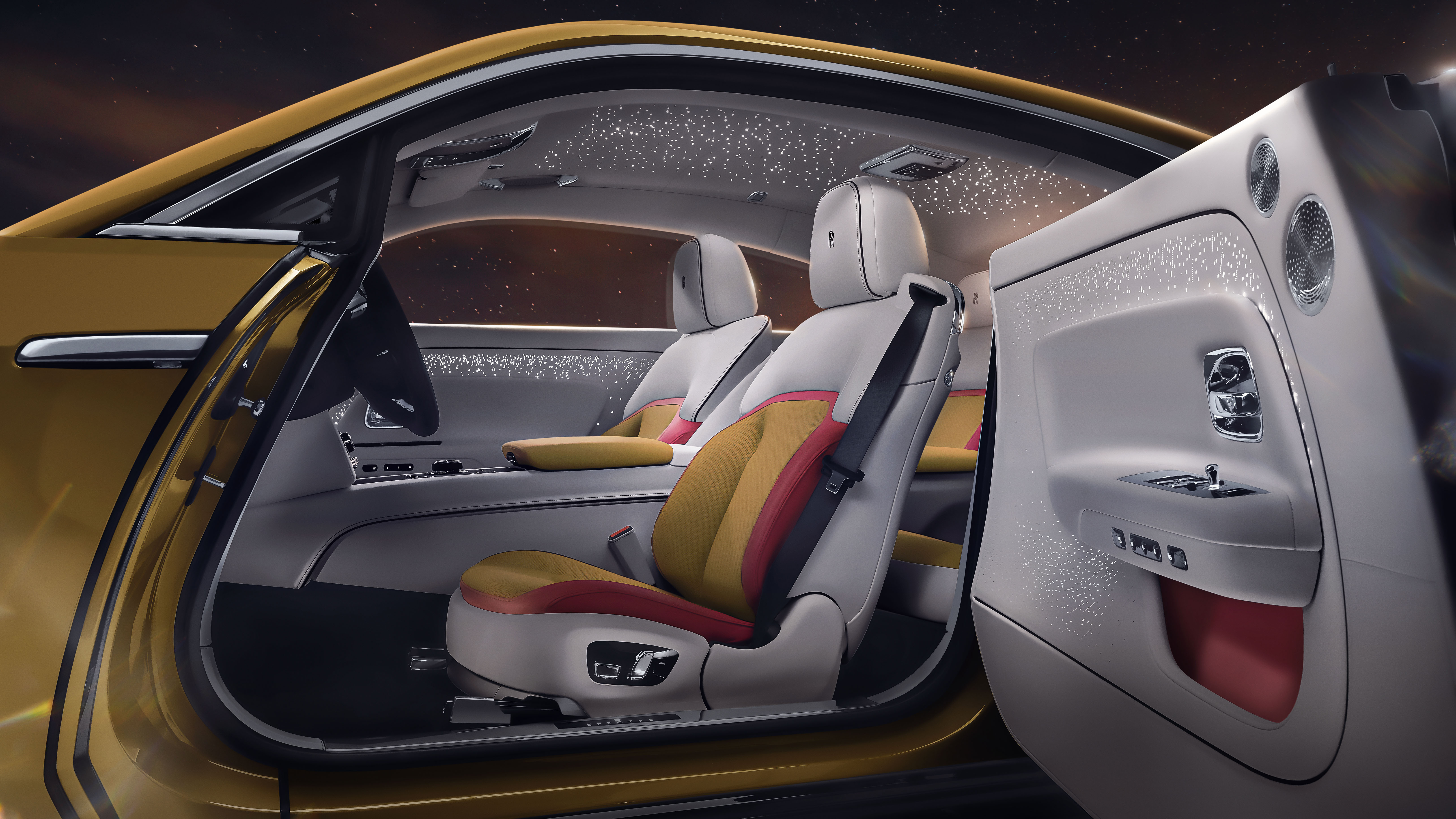 This is the Rolls-Royce Spectre, RR's first fully-electric car