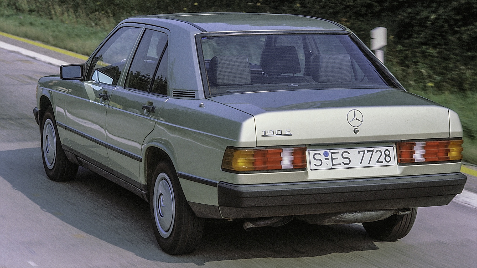 The Mercedes 190 E 'Baby Benz' is now 40 years old