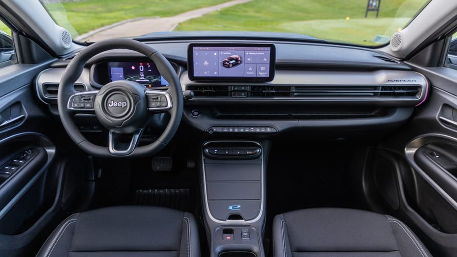 Jeep Avenger Interior Layout & Technology Top Gear