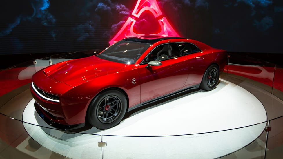 The Dodge Charger Daytona SRT EV will be available with NINE power