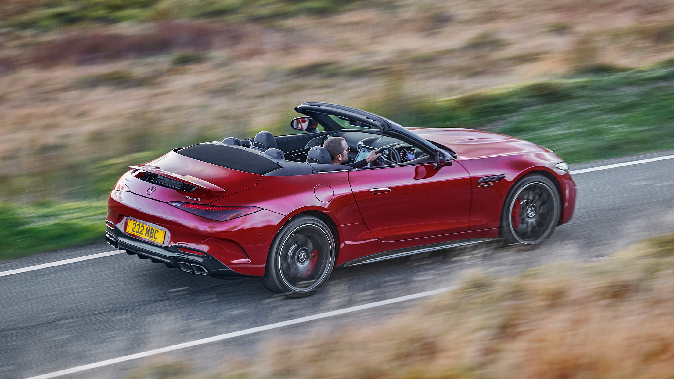 Mercedes SL rear